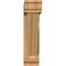 Ekena Millwork Traditional Traditional Rough Sawn Bracket w/ Offset Brace, Western Red Cedar, 6"W x 24"D x 24"H BKT0604X24X24TRA01RWR - alternate 2